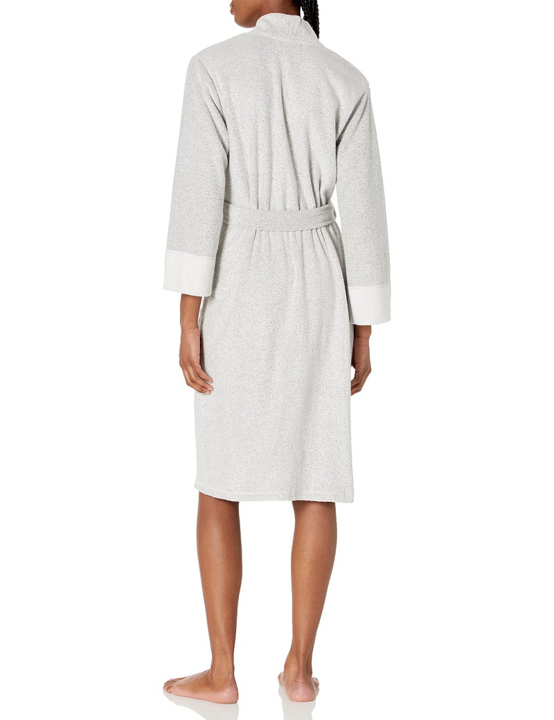 Natori N Natori Women's Nirvana Robe, Heather Grey, Large - Image 2